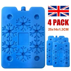 4pcs Freezer Blocks For Cool Cooler Bag Ice Packs For Lunch Box Picnic Reusable