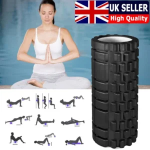 Foam Fitness Roller for Deep Tissue Massage Grid Point Muscle Trigger GYM Fit UK