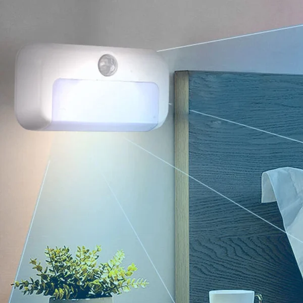 Motion Sensor Light Indoor LED Night Light Stick on Nightlight Battery Operated