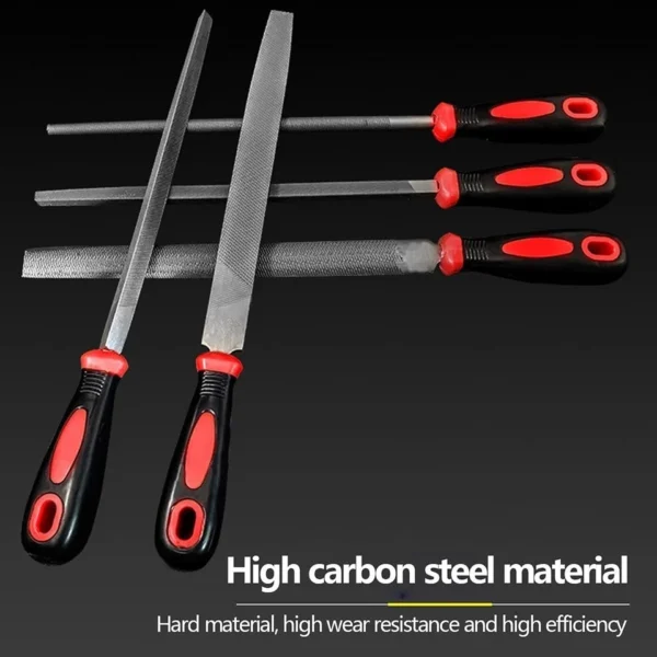 5Pcs 6 Inch Soft Grip Various Engineers Metal File Set Heavy Duty Kit Tools UK - Image 4