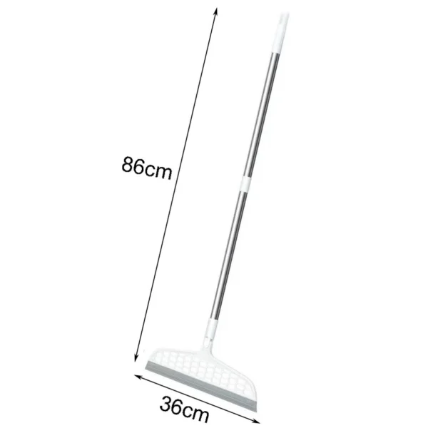 Swivel Head Window Wiper Bathroom Glass Squeegee Cleaner 36 X 86cm 180° Rotation - Image 3