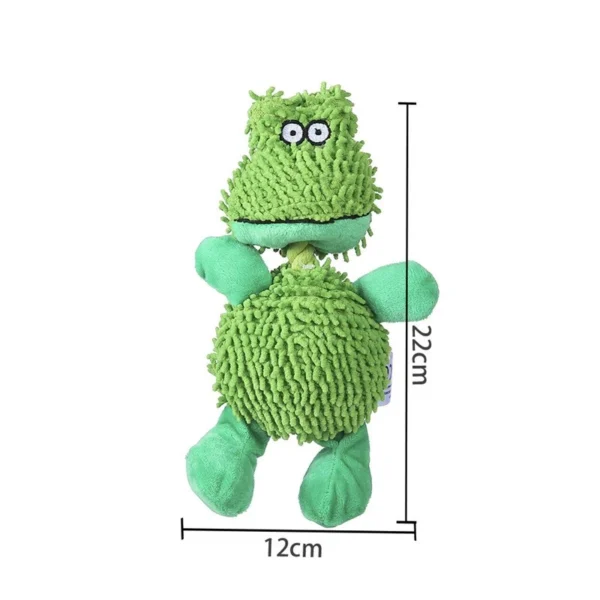 Large Dog Sound Squeaky Toys Pet Soft Chew Molar Training Toy Indestructible UK - Image 4