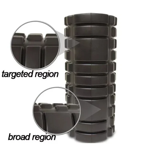 Foam Fitness Roller Deep Tissue Massage Grid Muscle Trigger Point Muscles Yoga - Image 5