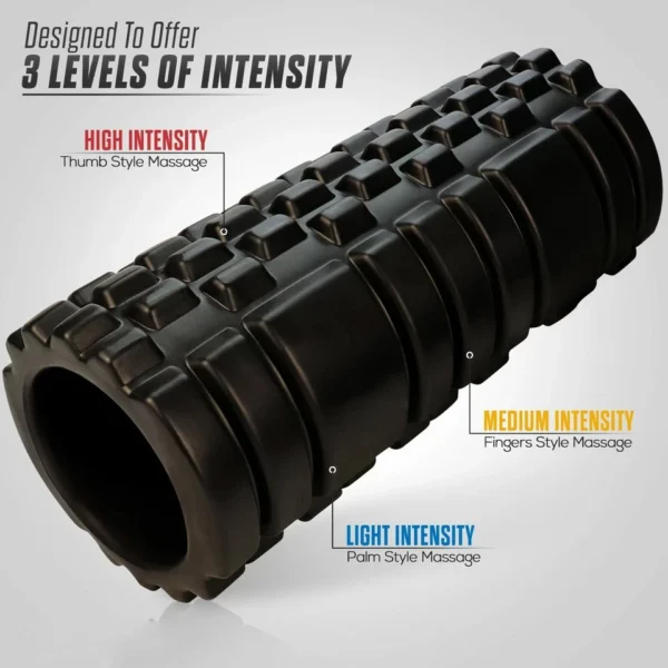 Foam Fitness Roller Deep Tissue Massage Grid Muscle Trigger Point Muscles Yoga - Image 3