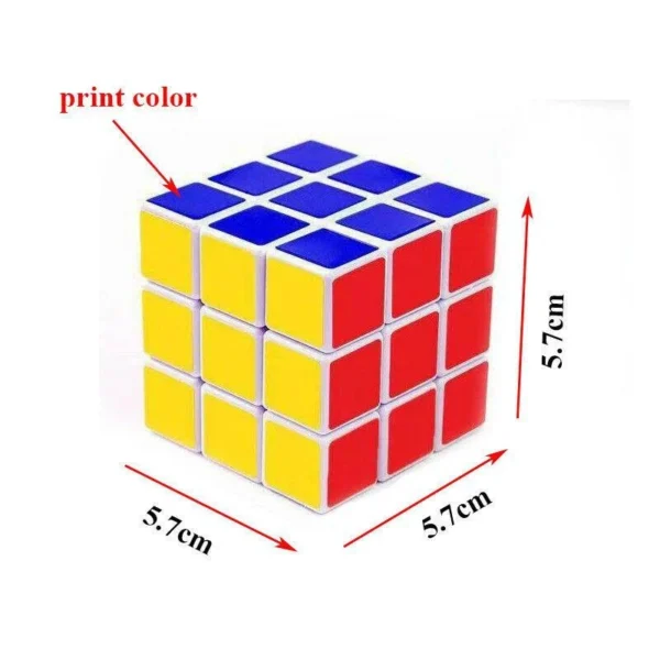 Classic Puzzle Magic Cube Kids Adult Fun Toy Fidget Stress Mind Game Toy Gift UK - Image 4