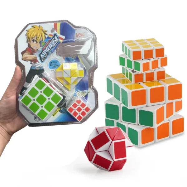 Original Cube 3x3 Rubix Magic Rubic Mind Games Classic Puzzle For Kids Adults UK - Image 2