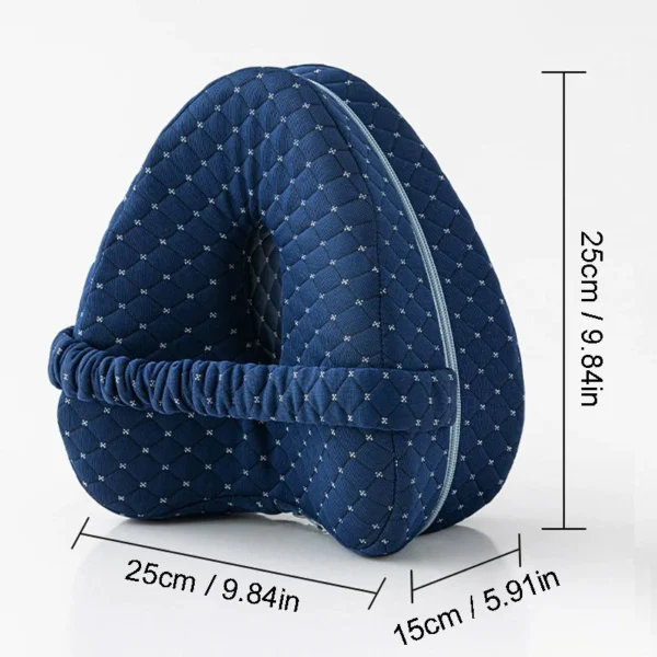 Leg Pillow Orthopedic Knee Pillow Memory Leg Knees Pain Cushion for Side Sleeper - Image 5